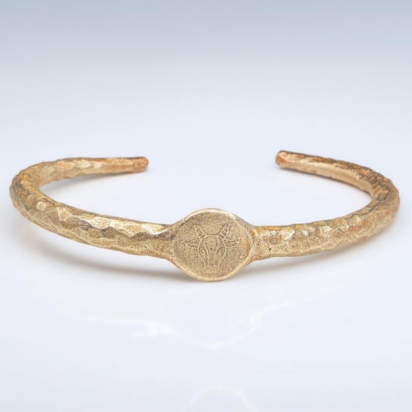 Armreif aus Goldie Lemon Brass